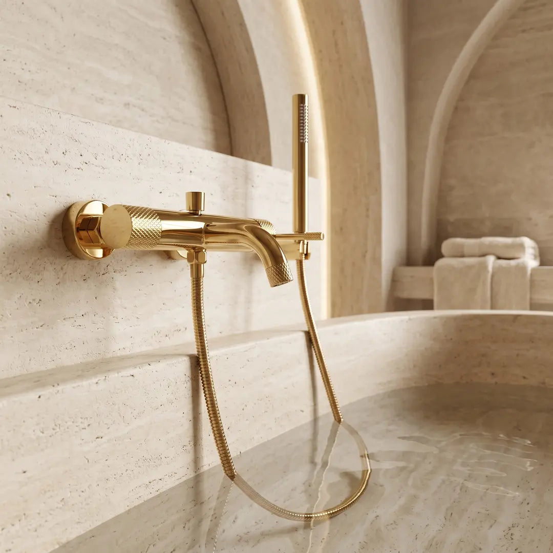 Wannenarmatur Venti Gold