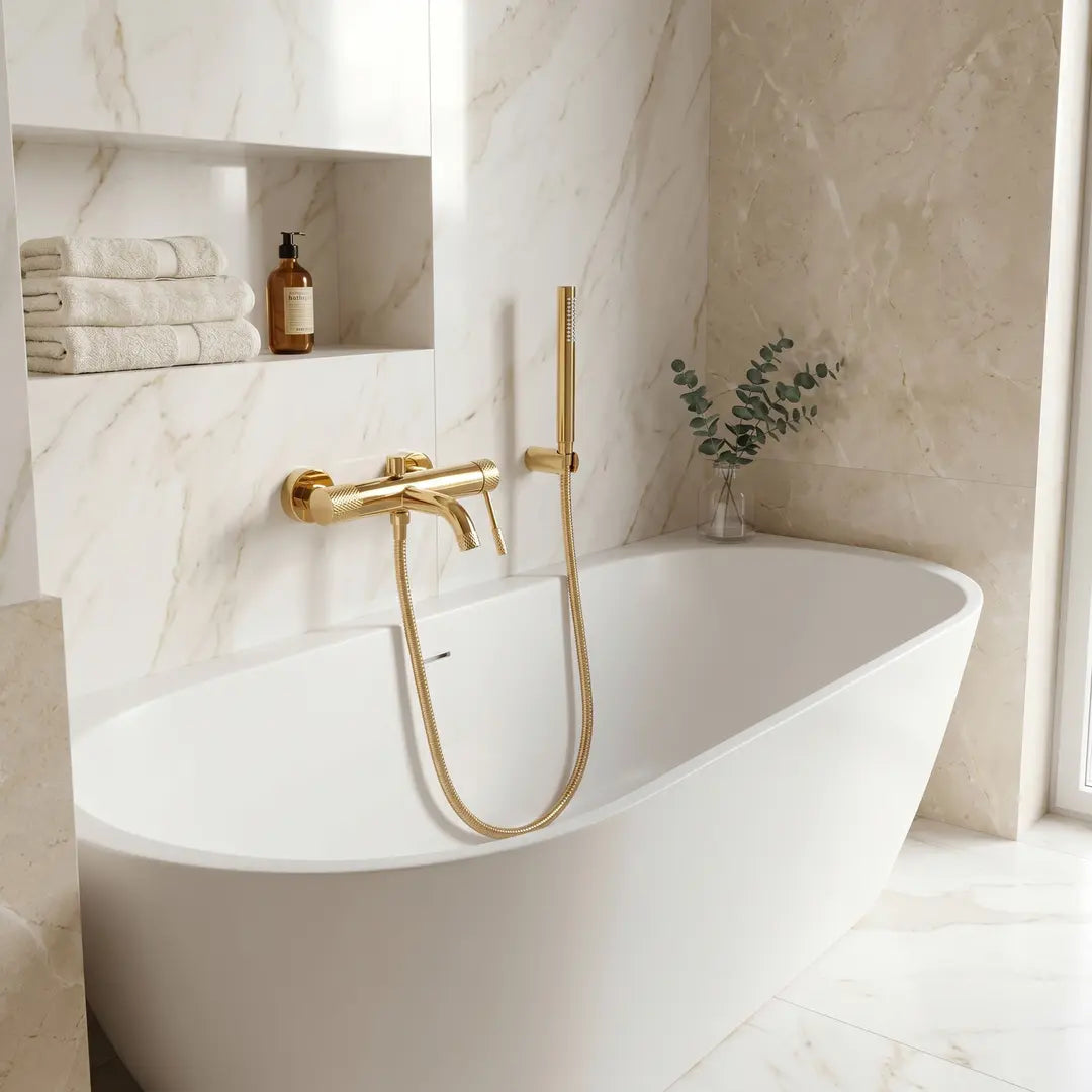 Wannenarmatur Venti Gold