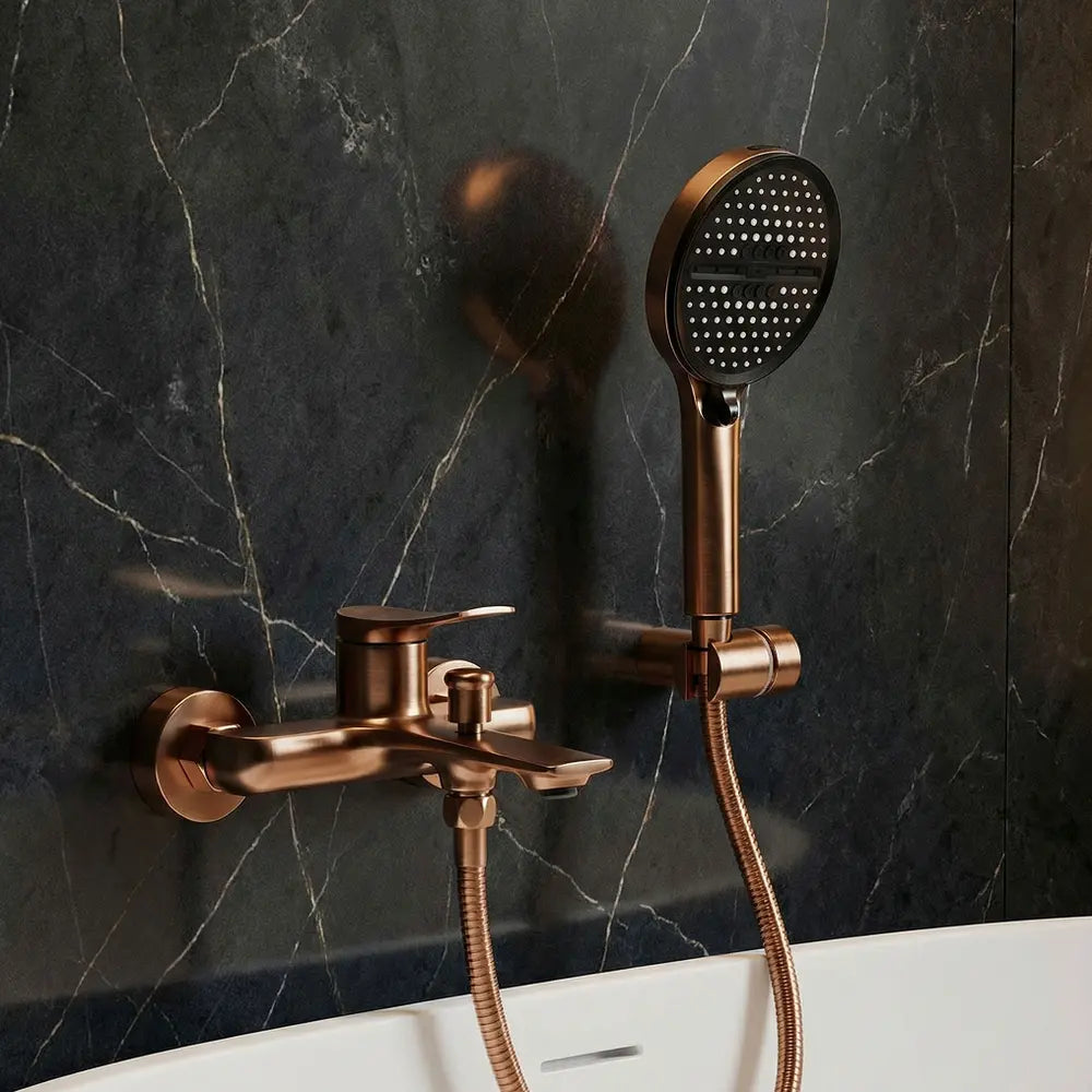 Badewannenarmatur Vision Kupfer Matt
