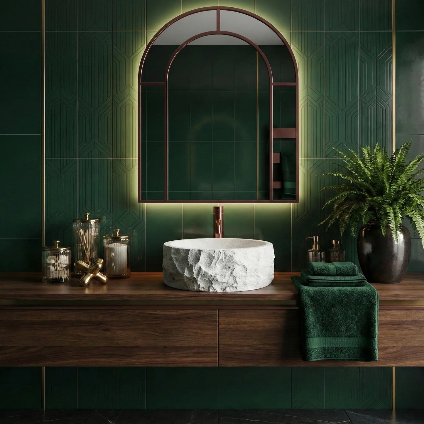 Aufsatzwaschbecken Alice Ø39cm