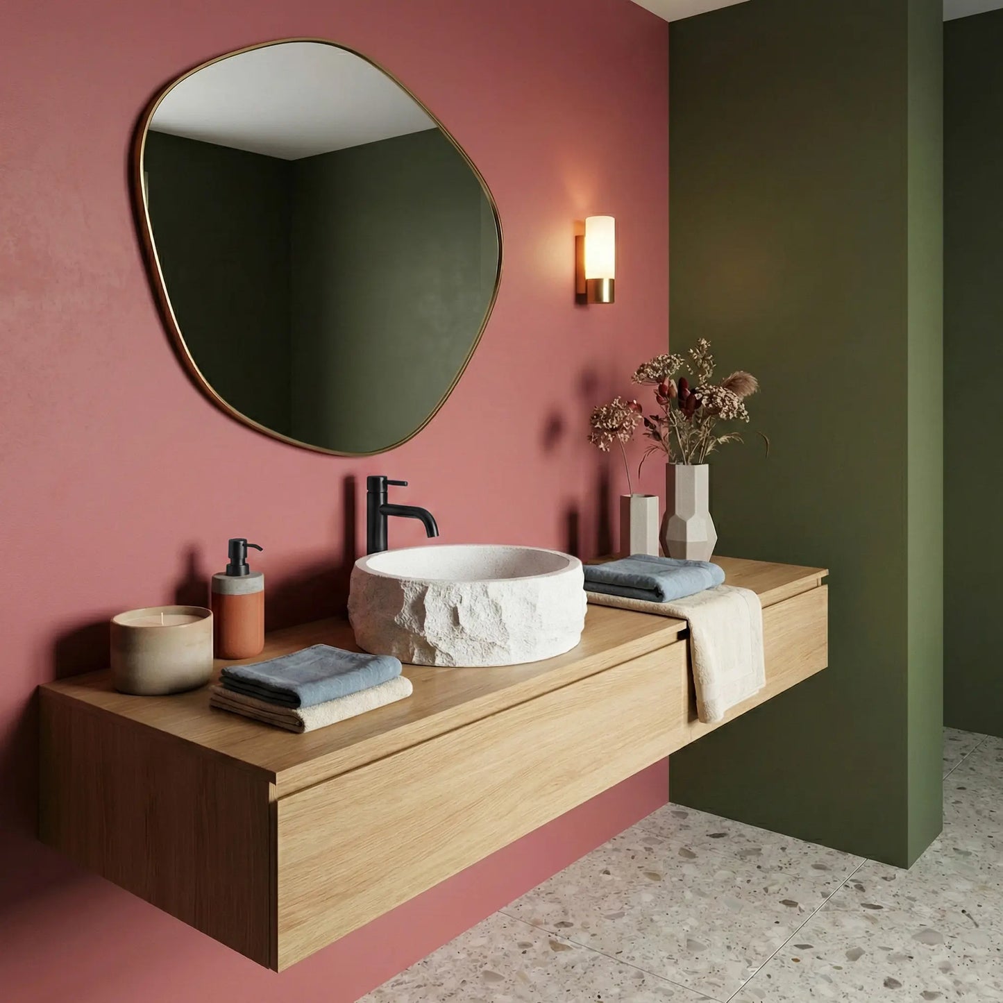 Aufsatzwaschbecken Alice Ø39cm