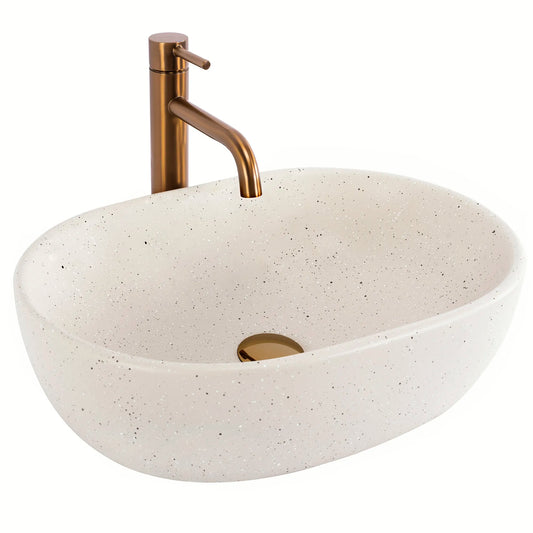 Aufsatzwaschbecken Amelia Sandy 48x34,5cm