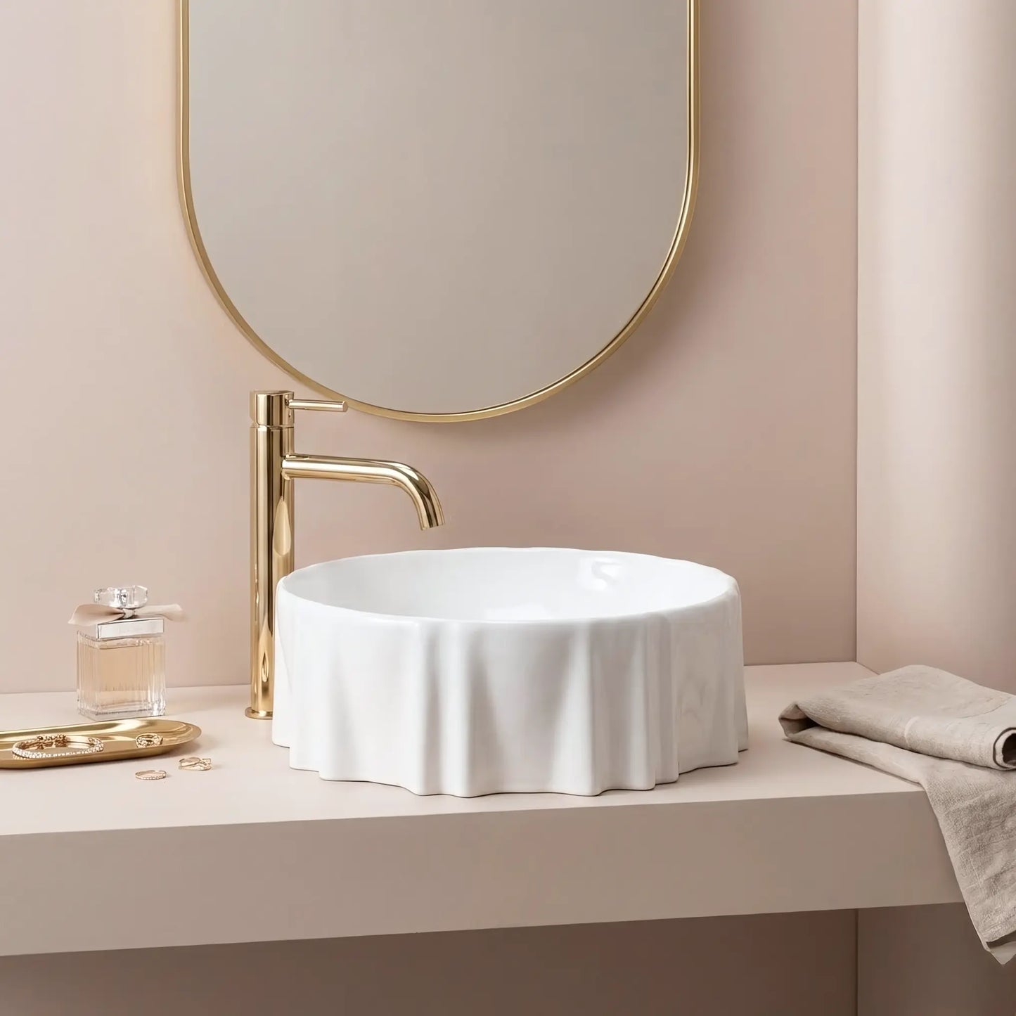 Aufsatzwaschbecken Anastazja Ø 42cm