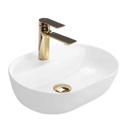Aufsatzwaschbecken Aura White 42x30cm