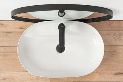 Aufsatzwaschbecken Aura White 60,5x40,5cm