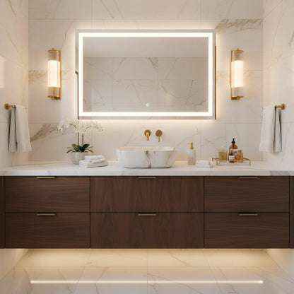 Aufsatzwaschbecken Belinda Marrone Matt 46,5x33cm