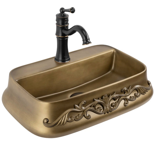 Aufsatzwaschbecken Castel 54x38cm