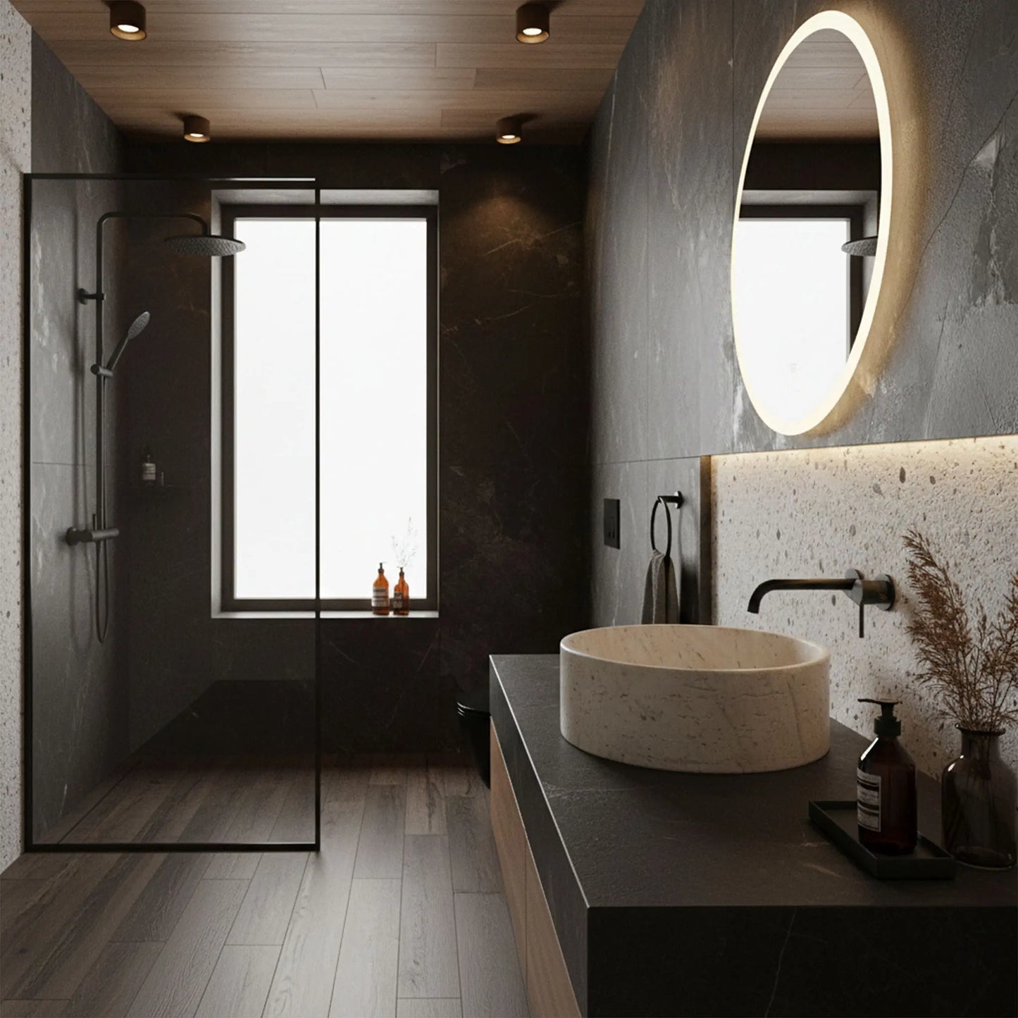 Aufsatzwaschbecken Destiny Ø39cm