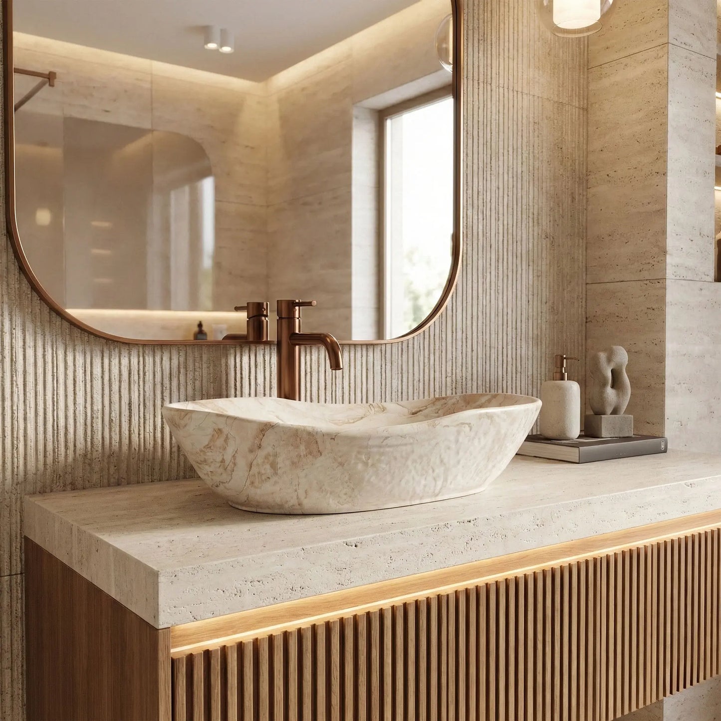 Aufsatzwaschbecken Emilia Reno 56x38cm