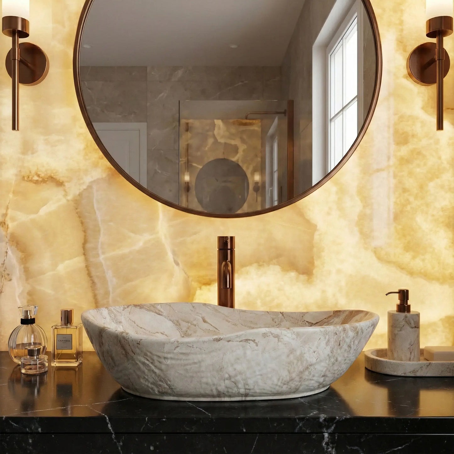 Aufsatzwaschbecken Emilia Reno 56x38cm