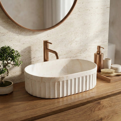 Aufsatzwaschbecken Georgia 55,5x35cm