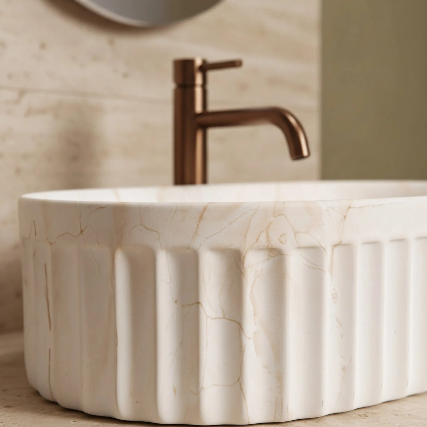 Aufsatzwaschbecken Georgia 55,5x35cm