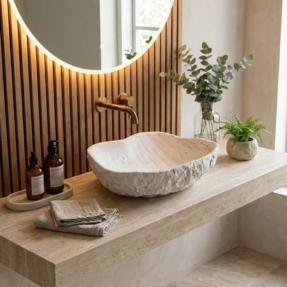 Aufsatzwaschbecken Isla Shiro 49x37cm