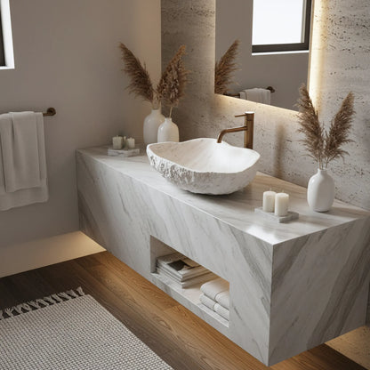 Aufsatzwaschbecken Isla Shiro 49x37cm