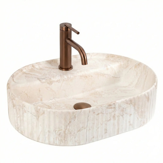 Aufsatzwaschbecken Marcella Saturn 50x35,5cm