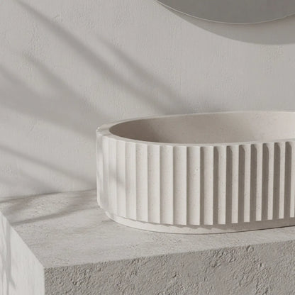 Aufsatzwaschbecken Margaret Beige 49x35,5cm