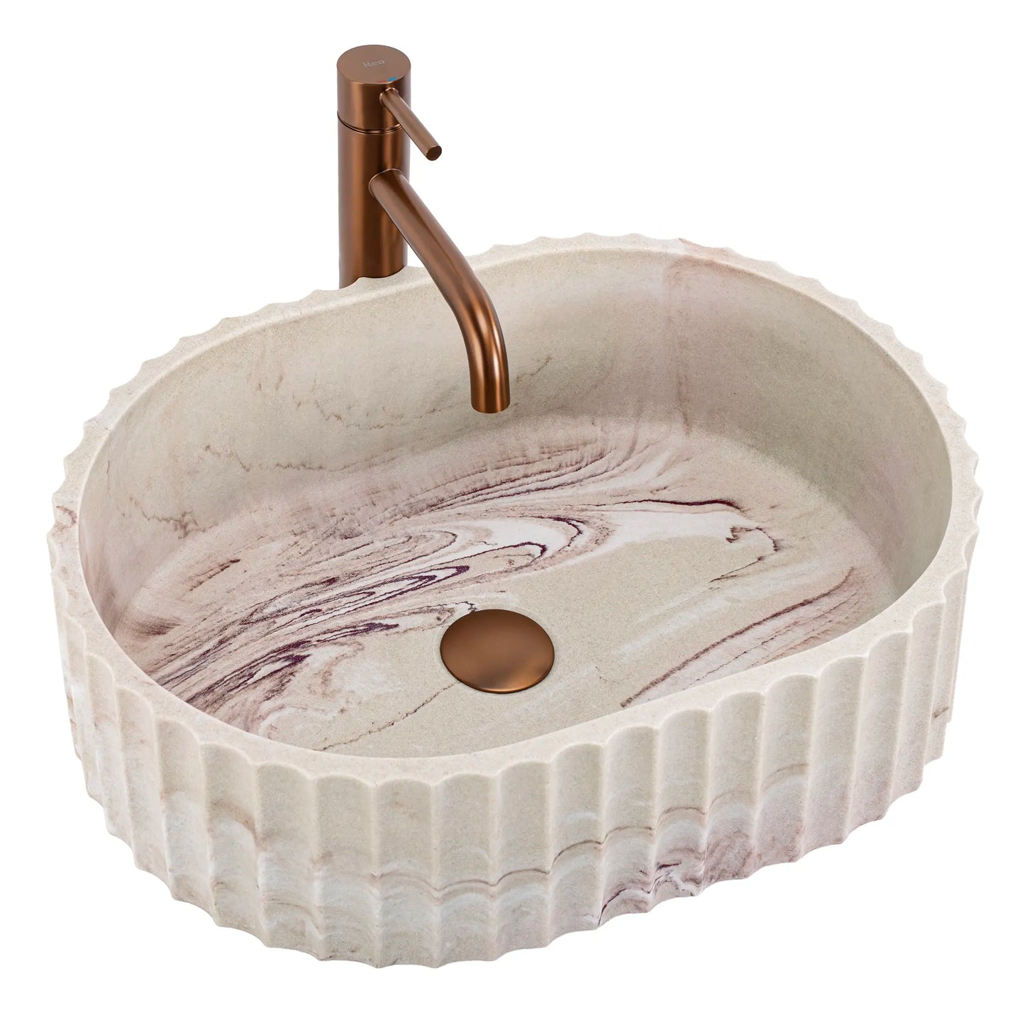 Aufsatzwaschbecken Margaret Gio 49,5x35,5cm
