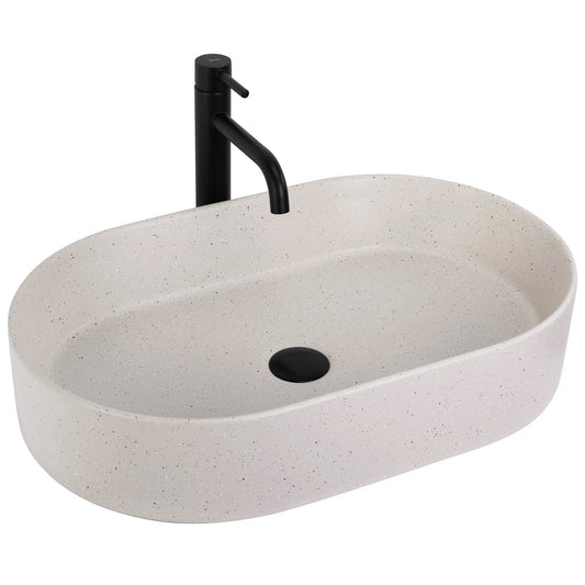 Aufsatzwaschbecken Nadia Sandy 61x38,5cm