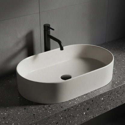 Aufsatzwaschbecken Nadia Sandy 61x38,5cm