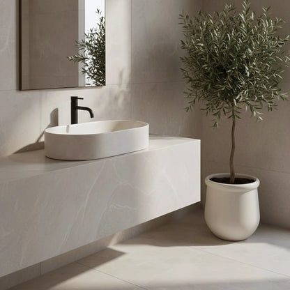 Aufsatzwaschbecken Nadia Sandy 61x38,5cm