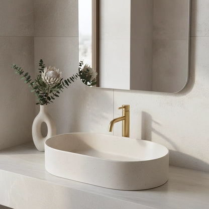 Aufsatzwaschbecken Nadia Sandy 61x38,5cm