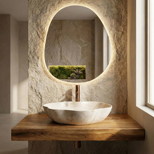 Aufsatzwaschbecken Pearl Kallisto 50,5x38cm