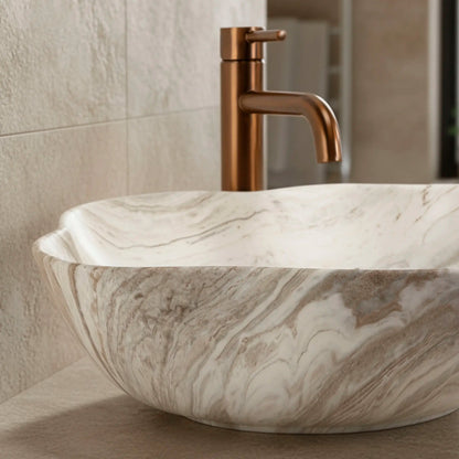 Aufsatzwaschbecken Pearl Saturn 50,5x38cm