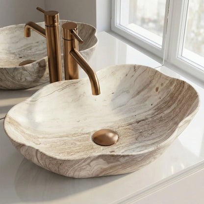 Aufsatzwaschbecken Pearl Saturn 50,5x38cm