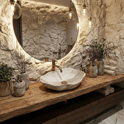 Aufsatzwaschbecken Pearl Saturn 50,5x38cm