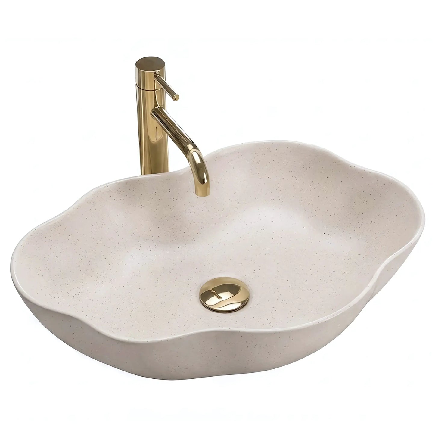 Aufsatzwaschbecken Pearl Warm 50,5x38cm