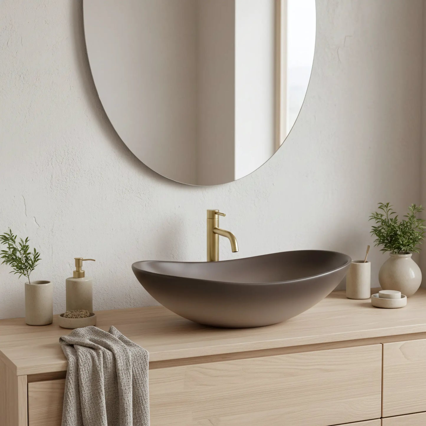 Aufsatzwaschbecken Royal Ombre 62x36cm