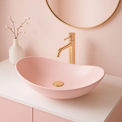 Aufsatzwaschbecken Royal Pink Matt