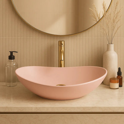 Aufsatzwaschbecken Royal Pink Matt