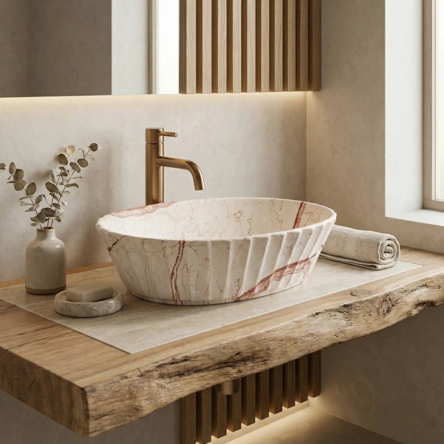 Aufsatzwaschbecken Samanta Zen 49,5x38cm