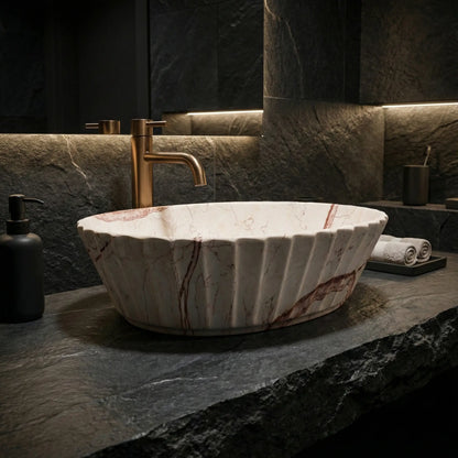 Aufsatzwaschbecken Samanta Zen 49,5x38cm