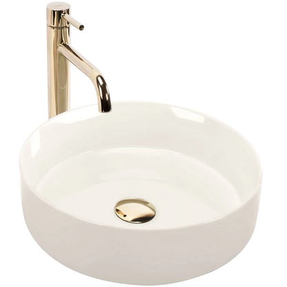 Aufsatzwaschbecken Sami Ecru ⌀36cm