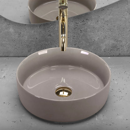 Aufsatzwaschbecken Sami Mocha Mousse ⌀36cm