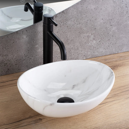 Aufsatzwaschbecken Sofia Mini Cloudy 35,5x27cm