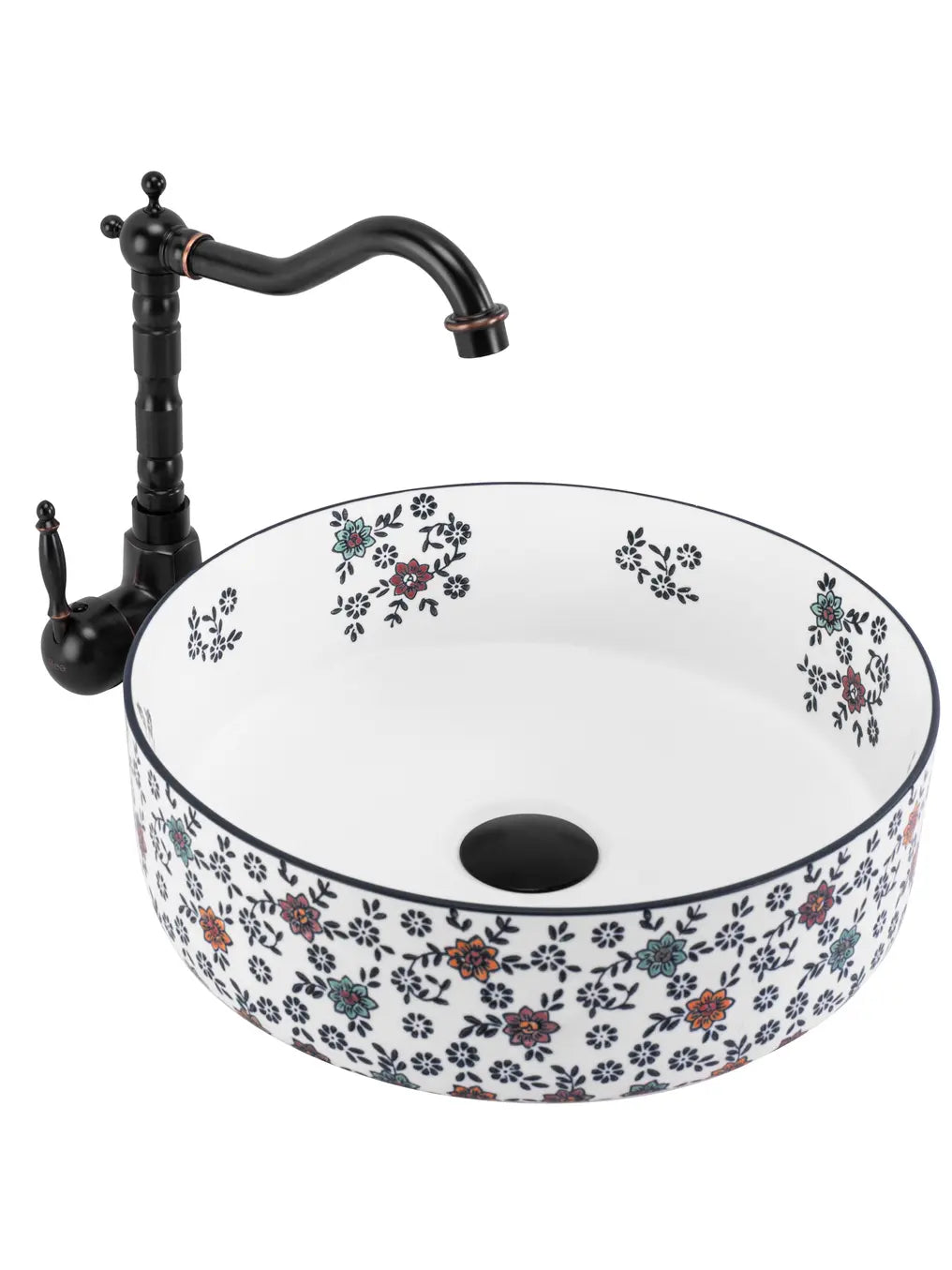 Waschbecken Stefania Flori ø36cm