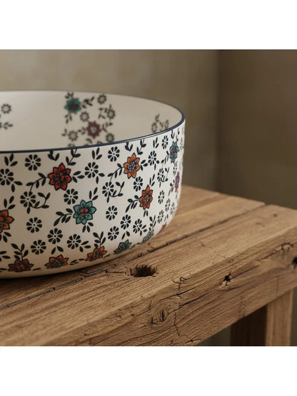 Waschbecken Stefania Flori ø36cm