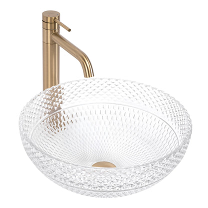 Aufsatzwaschbecken Sue / Glaswaschbecken ⌀40cm