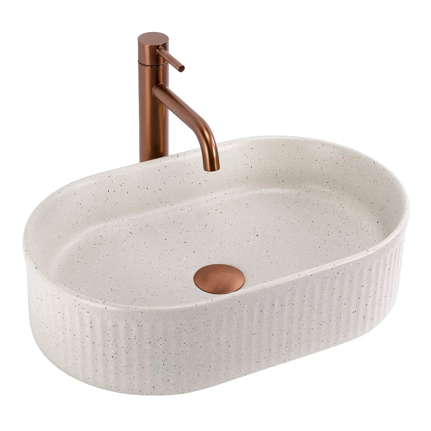 Aufsatzwaschbecken Vanda Sandy 49x31cm