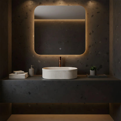 Aufsatzwaschbecken Vanda Sandy 49x31cm