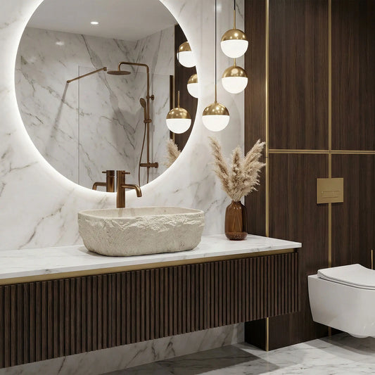 Aufsatzwaschbecken Bianka 46x32cm