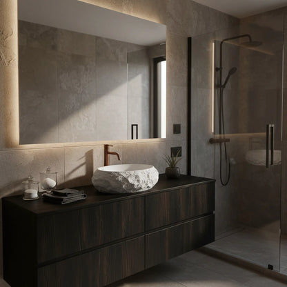 Aufsatzwaschbecken Mika Ivory 50x38cm