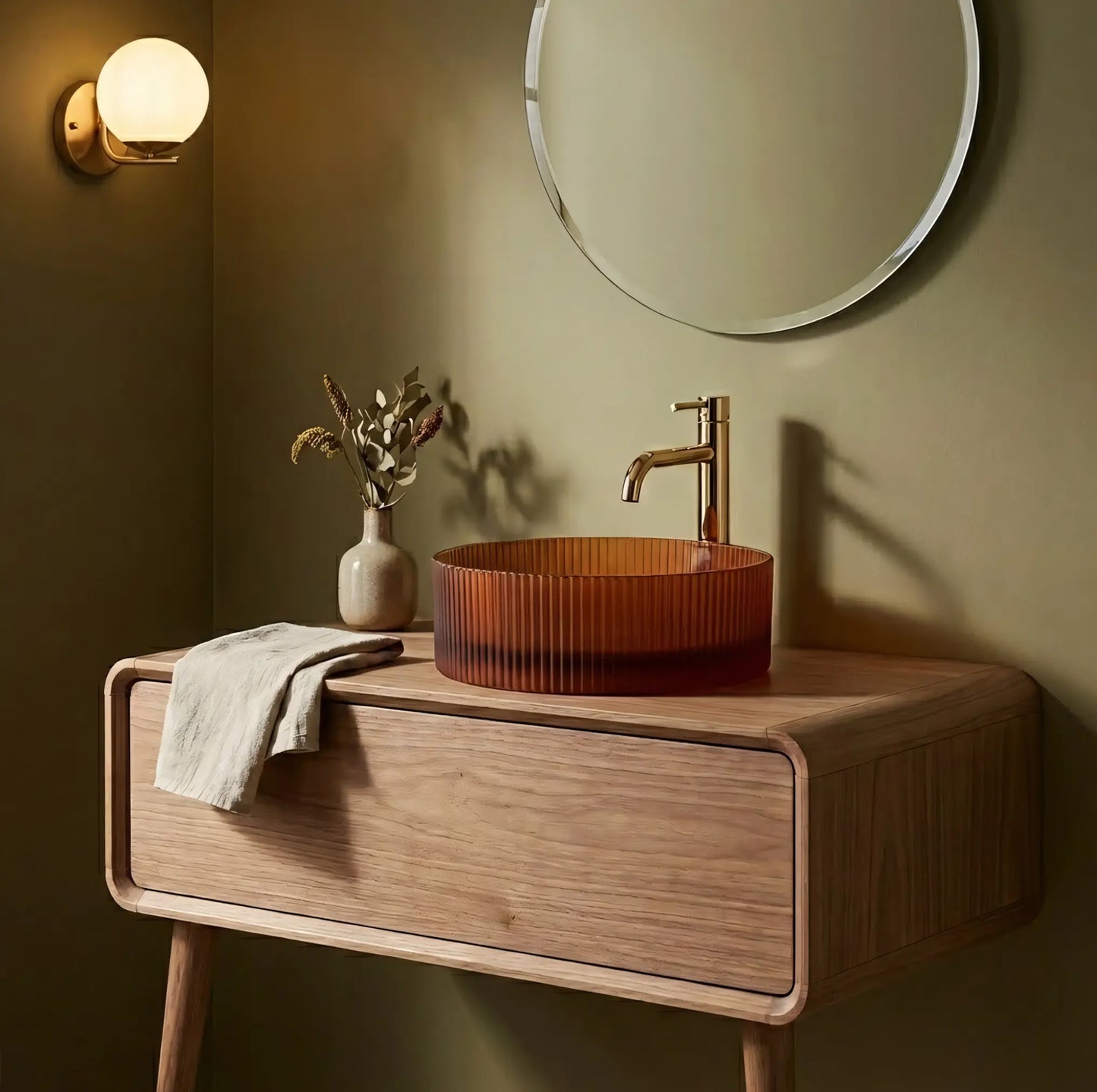 Aufsatzwaschbecken Suri ∅45cm