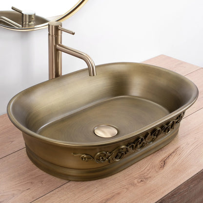 Aufsatzwaschbecken Wilma Vintage 55x38cm