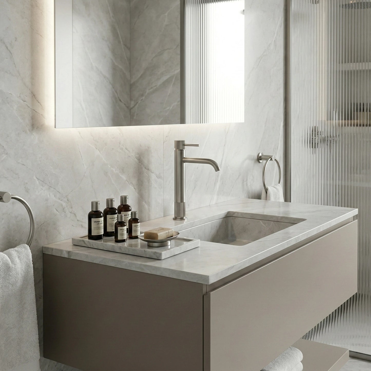 Armatur Lungo Stripe Chrom Matt