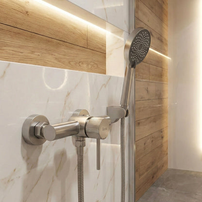 Duscharmatur Lungo Stripe Chrom Matt