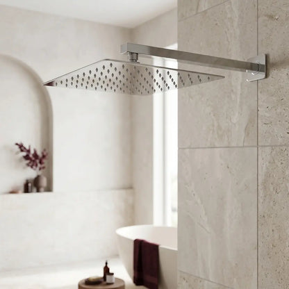 Quadratische Regendusche JS-P015 30cm Chrom
